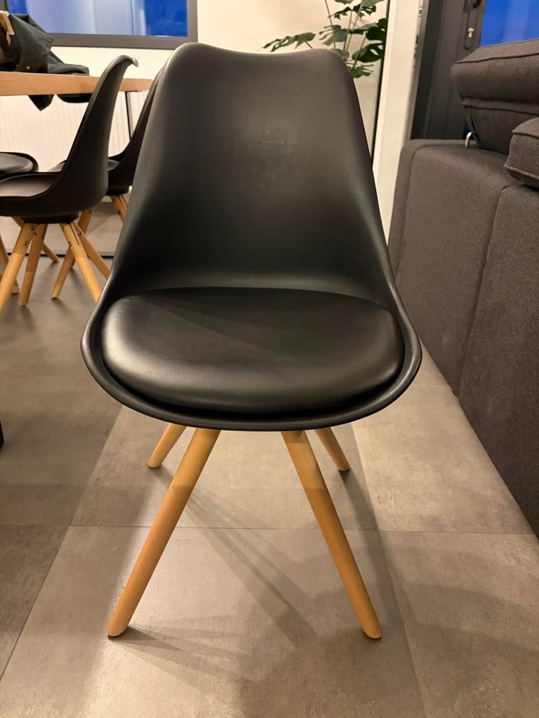 Set van 6 eetkamerstoelen, Huis en Inrichting, Stoelen, Ophalen, Zo goed als nieuw