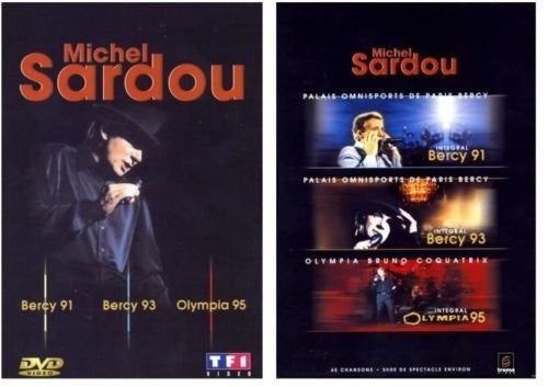 DVD - Coffret Sardou Concert 91 93 95 - Bon état !, Gebruikt, Verzenden, Alle leeftijden, Concert