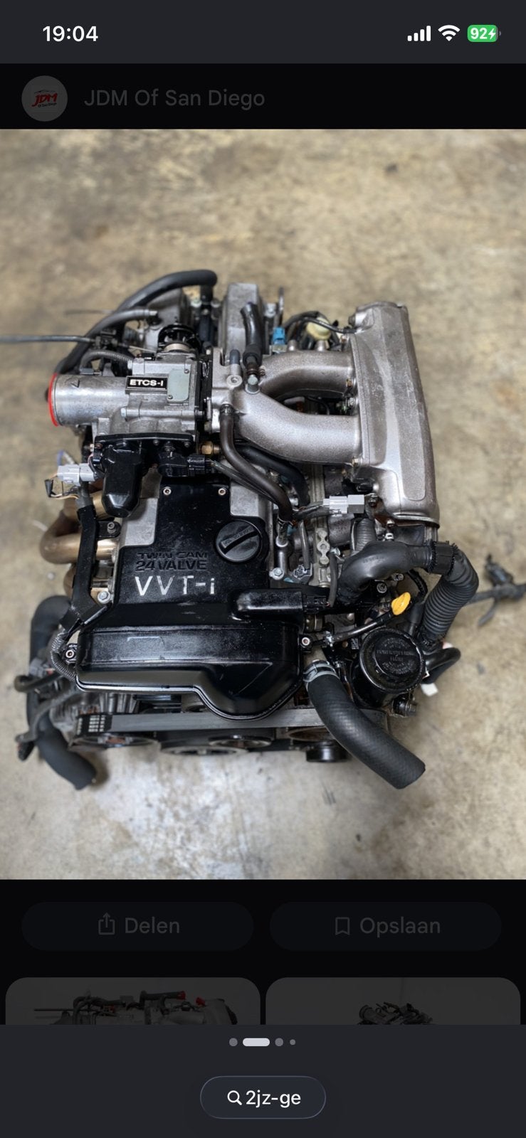 2jz, Enlèvement, Utilisé, Toyota