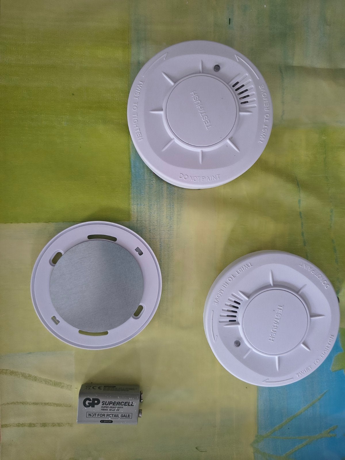 rookmelders – 1 magnetische bevestiging + 1 standaard montag, Detector, Sensor of Melder, Nieuw, Ophalen of Verzenden, Rook