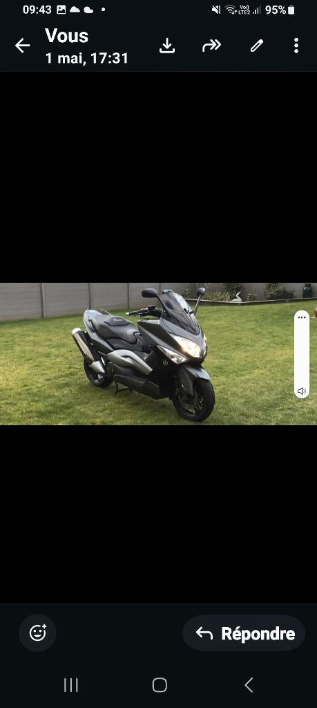 yamaha tmax 500, Poignées chauffantes, Entreprise, Occasion, Permis Moto A1 minimum