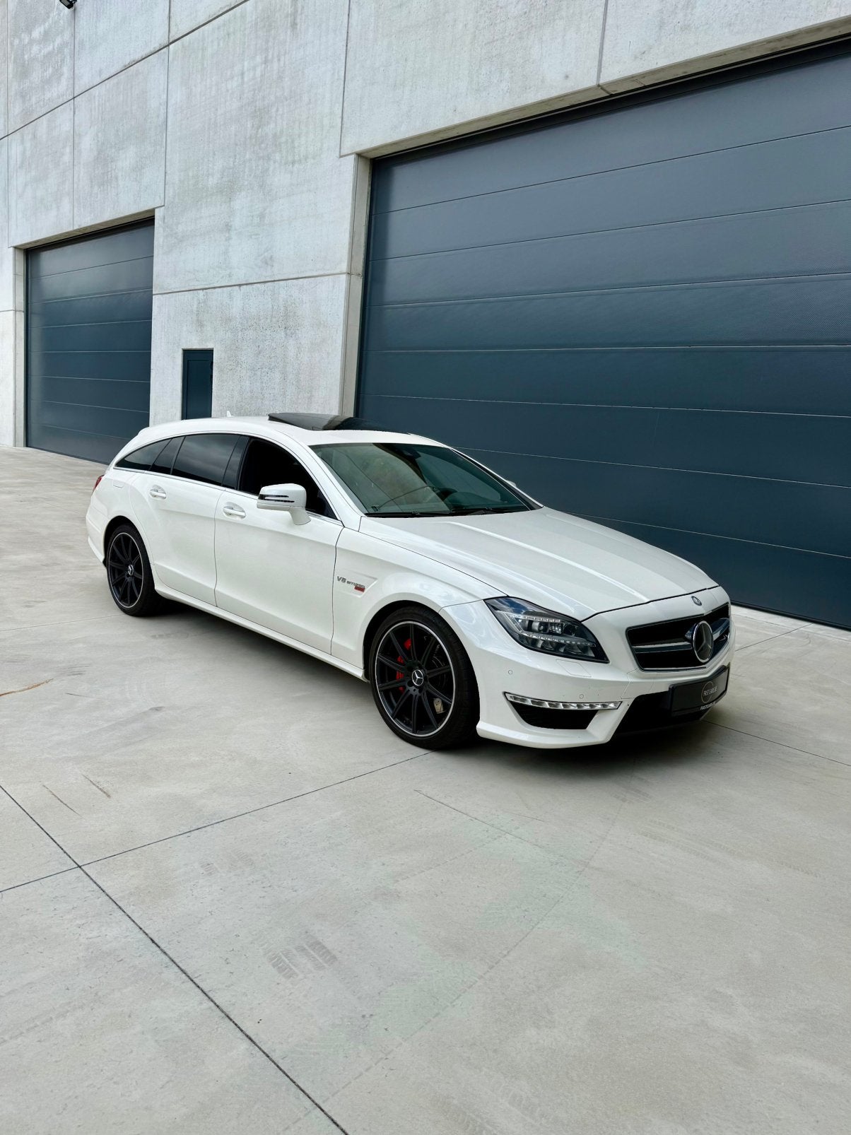 CLS63 AMG - CAPRISTO - LICHTE VRACHT - BELGISCHE WAGEN -, Auto's, Automaat, Achterwielaandrijving, Wit, Leder