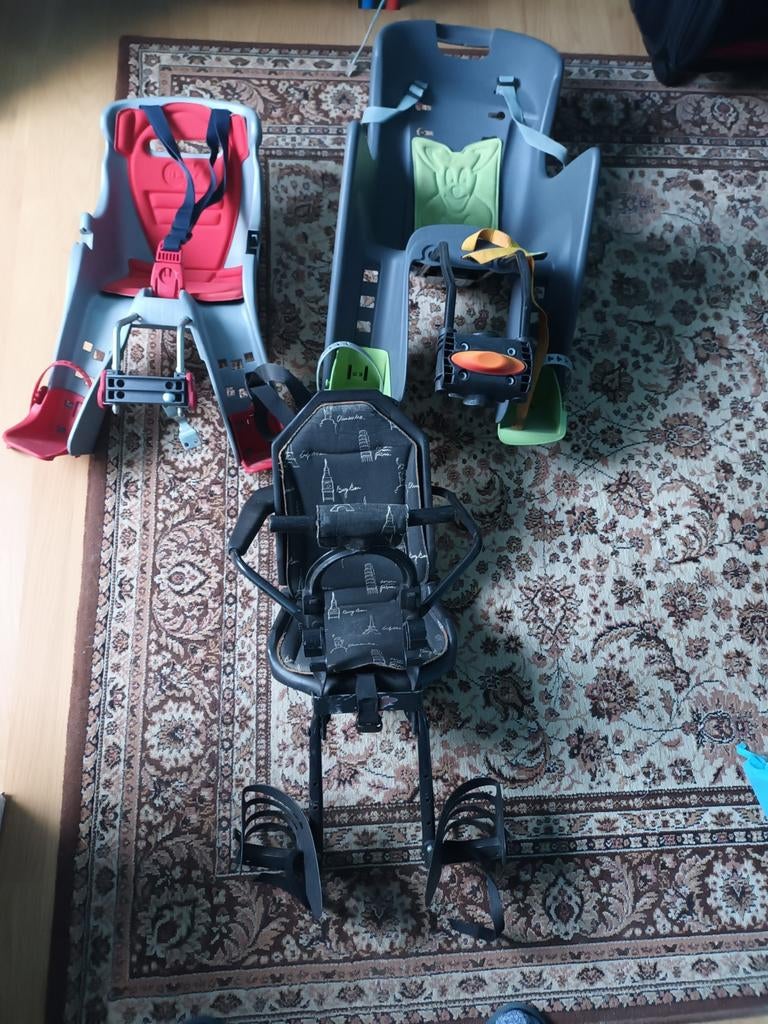 Gratis fietsstoeltje, Ophalen
