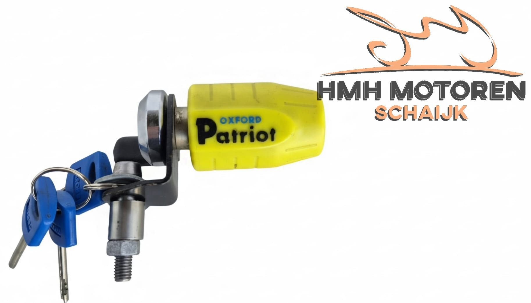 OXFORD Patriot schijfremslot medium ART4 slot motor scooter, Gebruikt, -, -, Ophalen of Verzenden