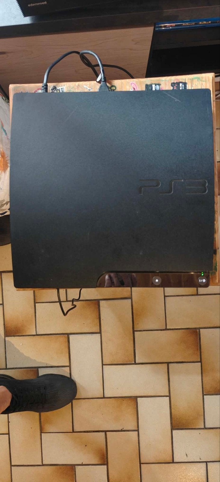 Console PlayStation 3 Slim Noire + CFW Cobra (HEN Permanent), Games en Spelcomputers, Zo goed als nieuw, Zonder controller, Slim