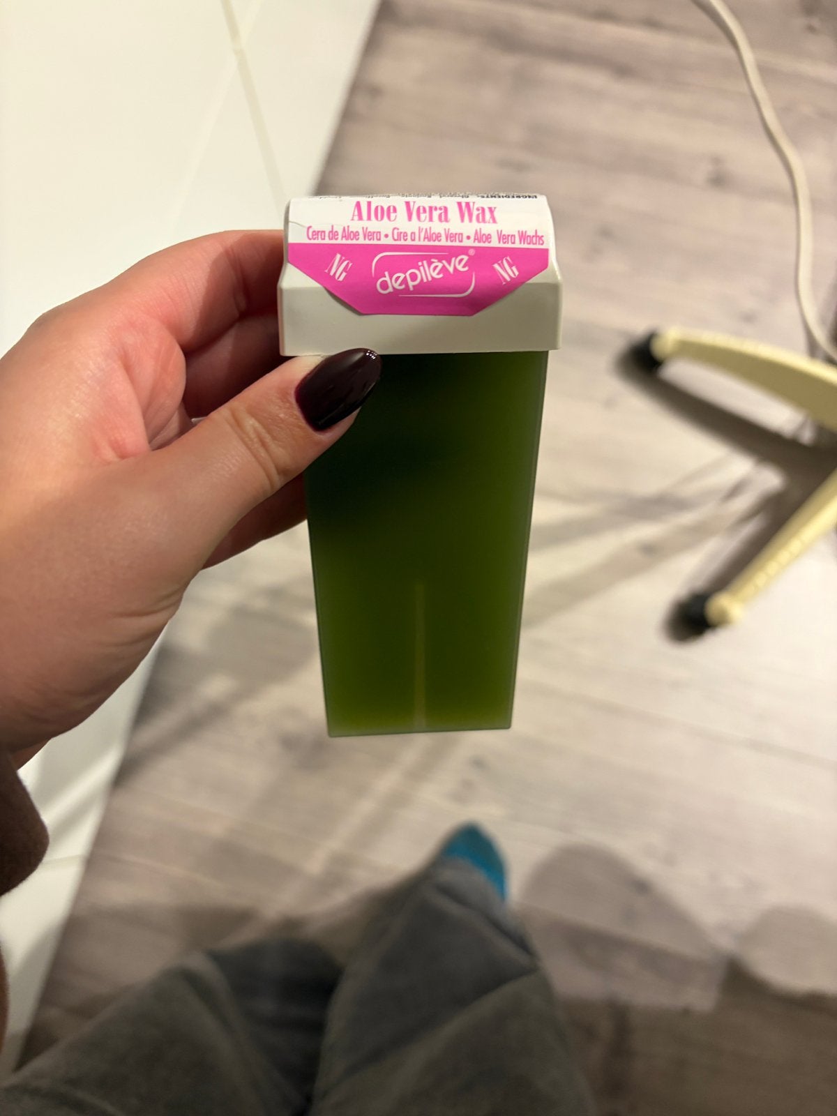 Aloe vera wax + rollers, Ophalen, Zo goed als nieuw