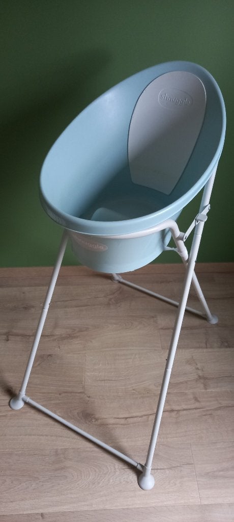 Shnuggle badje + staander, Kinderen en Baby's, Ophalen, Gebruikt, Badje