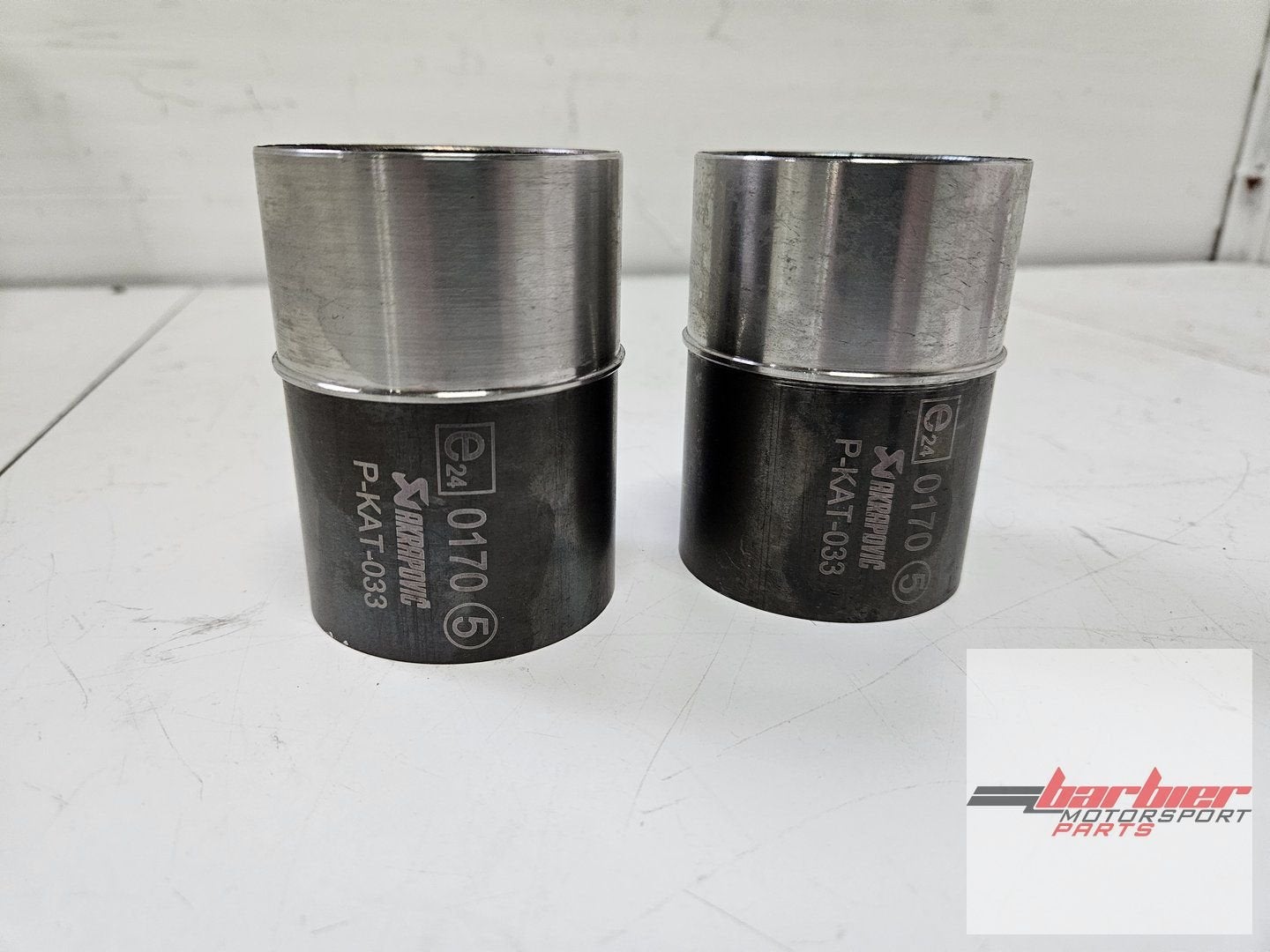 2x Akrapovic P-Kat 033, P-KAT033, ZZR 1400, ZZR1400, Gebruikt, YAMAHA, Ophalen of Verzenden, Akrapovic