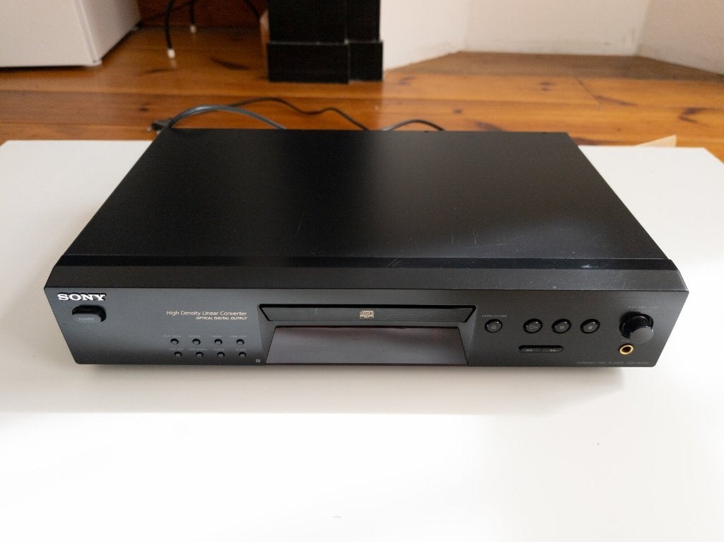 Sony CDP-XE570 cd-speler met optische digitale uitgang, Ophalen, Sony