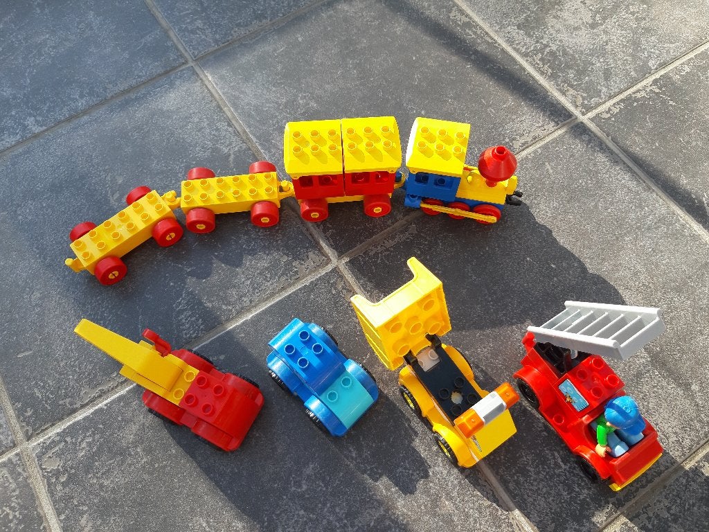 Lego Duplo Voertuigen, Kinderen en Baby's, Ophalen, Zo goed als nieuw, Duplo