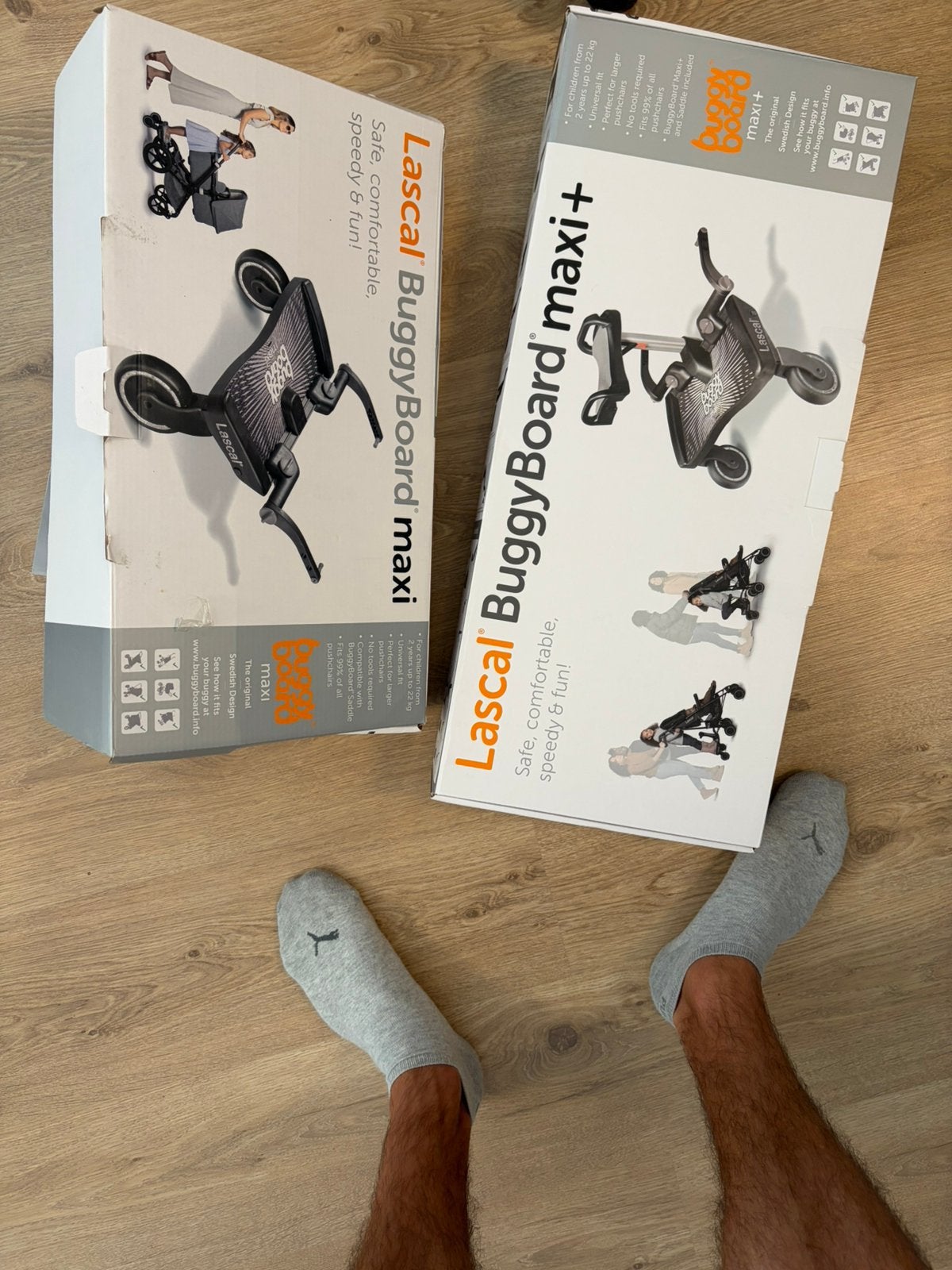 Karretje voor aan de buggy (1+1 gratis), Ophalen, Gebruikt