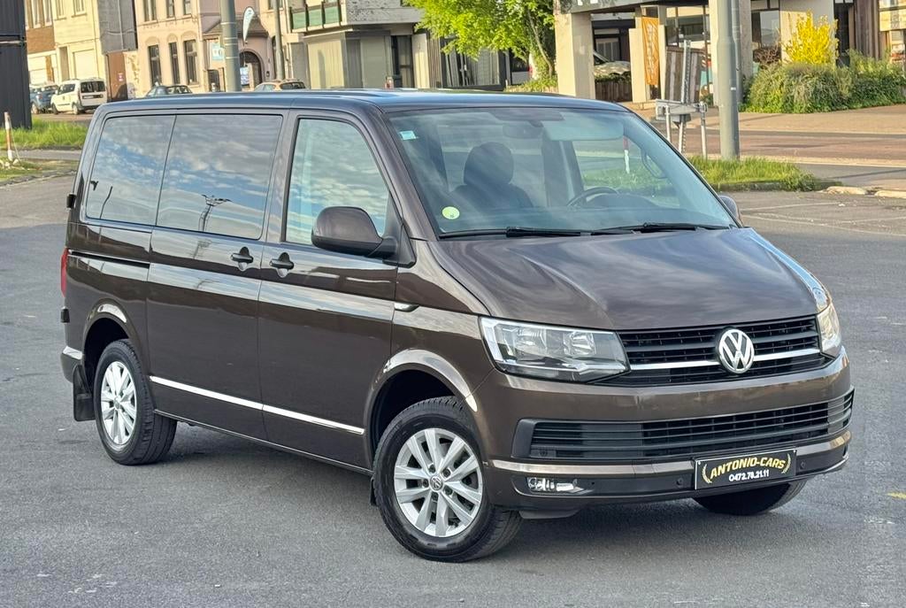Vw T6 Double Cabine 2.0TDI DSG HIGHLINE Avec Contrôle Techni, Autos, Entreprise, Automatique, 140 kW, MPV ou Monospace