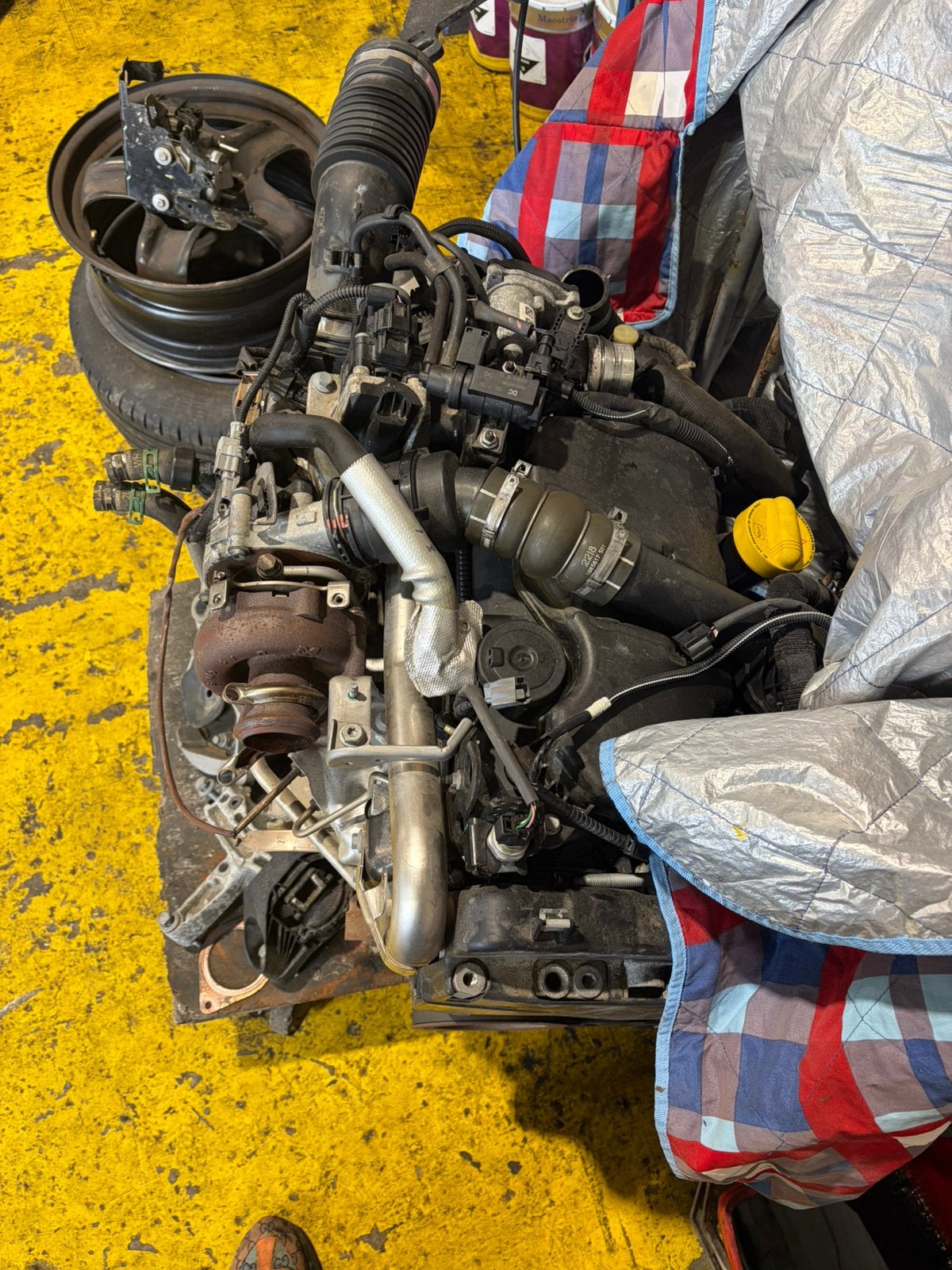 MOTEUR MEGANE 4 1.5 dci boite auto complet, Enlèvement ou Envoi