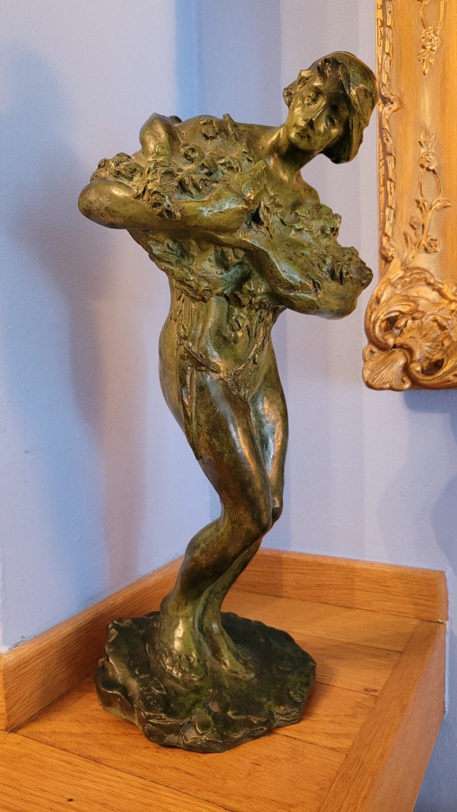 ARTHUR JOSEPH PIERRE 1866 - 1938, une statue en bronze, Antiquités & Art, Enlèvement