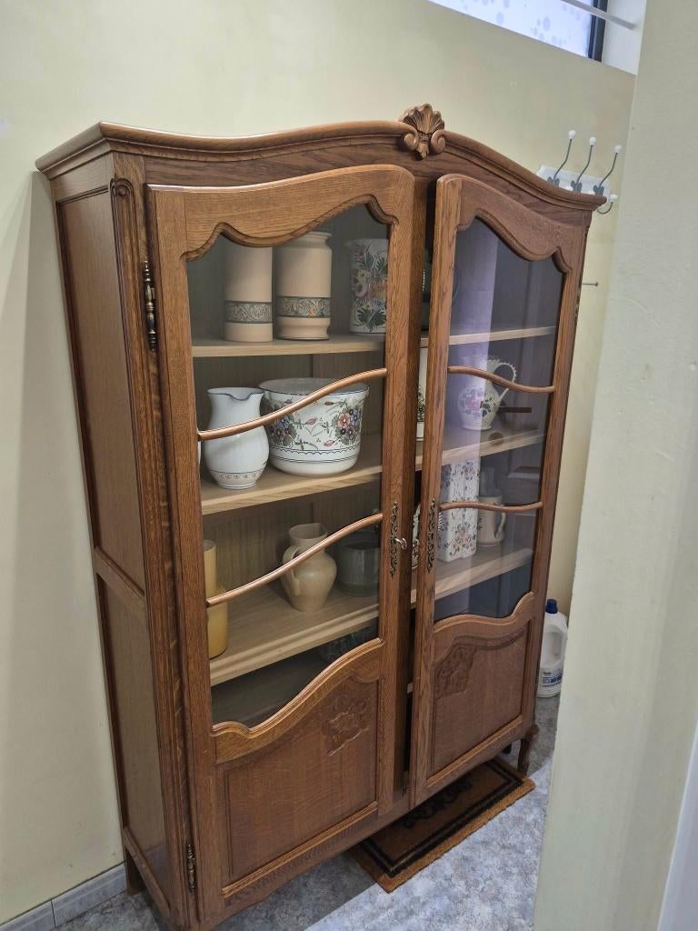armoire semi vitrée, Ophalen
