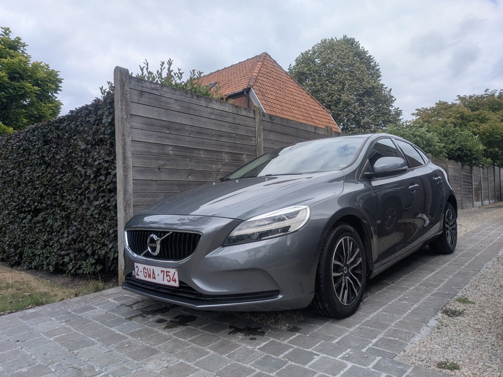 Volvo V40 1.5 T2, Auto's, Volvo, Stof, Zwart, Startonderbreker, 5 zetels