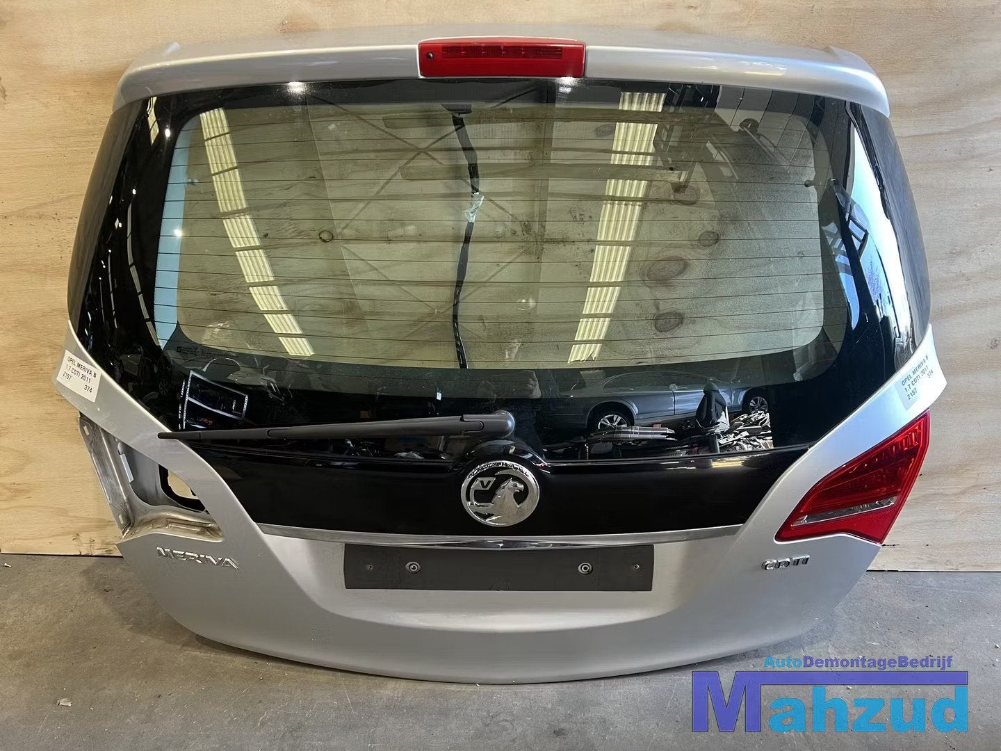 OPEL MERIVA B zilver Z157 achterklep 2010-2017, Auto-onderdelen, Gebruikt, Deur, Opel Automobile GmbH, Kontakt@opel-infoservice.de