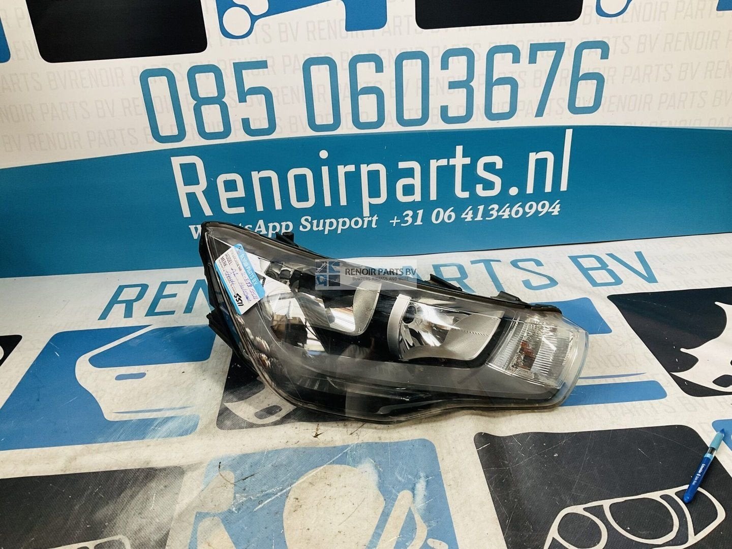 Koplamp Audi A1 8X0 2010-2015 Halogeen Origineel 2-E13-5511R, -, Utilisé, -, Enlèvement ou Envoi