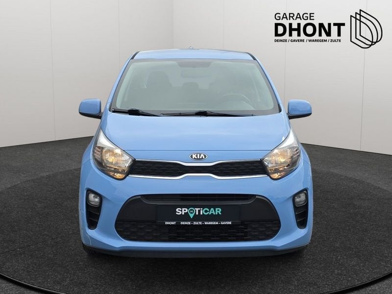 KIA Picanto 1.0 Benzine - Manueel - 66PK, Auto's, Voorwielaandrijving, Stof, Gebruikt, Blauw