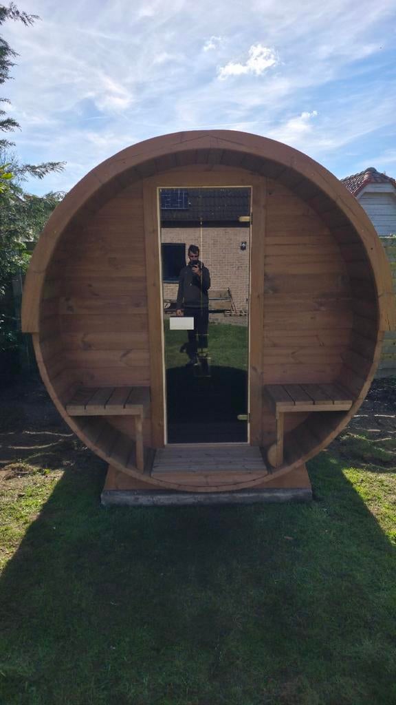 2,5M Barrel Sauna Gratis Levering en Plaatsing, Ophalen of Verzenden