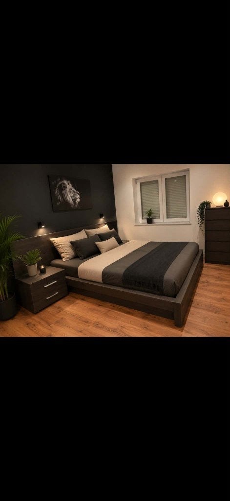 mooi 2 persoons bed te koop, Ophalen, Bruin, Tweepersoons, 140 cm