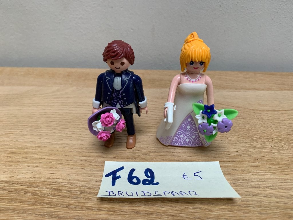 PLAYMOBIL F62: BRUIDSPAAR, Losse onderdelen, Ophalen of Verzenden, Zo goed als nieuw, City life