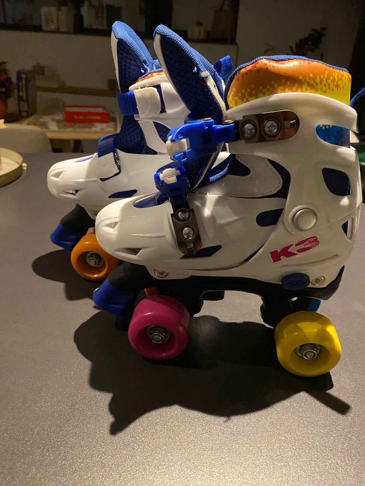 Rollerschaatsen/inlineskates k3, Kinderen en Baby's, Ophalen, Zo goed als nieuw