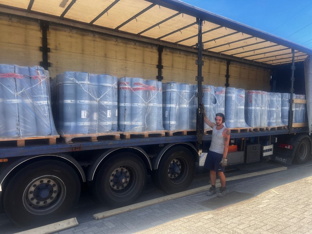 Bovenlaag Roofing Soprema, Doe-het-zelf en Bouw, Ophalen, Kunststof, Zwart, Nieuw