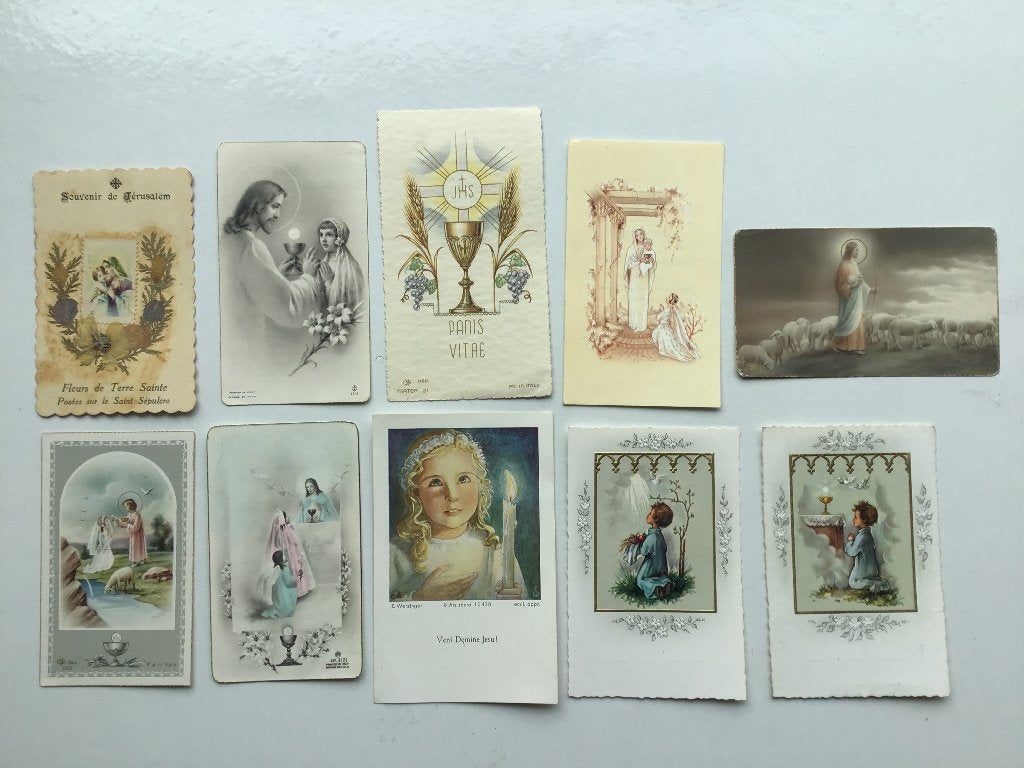 10 + 77 bidprentjes aan 1 € per stuk, verzending GRATIS, Verzamelen, Bidprentjes en Rouwkaarten, Ophalen of Verzenden