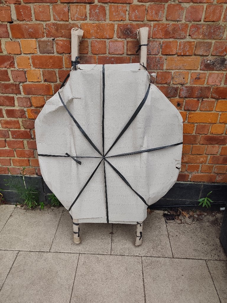 Tuintafel 90cm, Ophalen, Nieuw, Rond, Hout