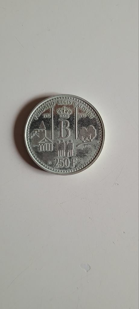 250 francs belge, Ophalen, Zilver