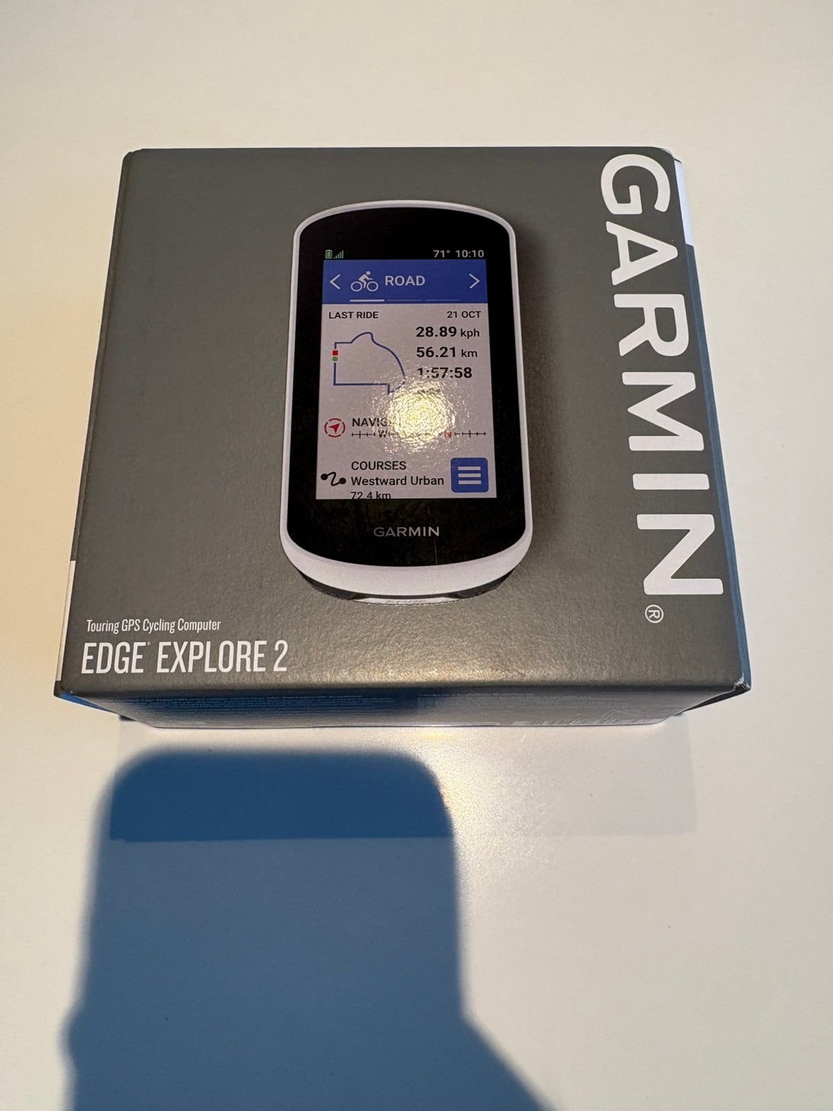 Garmin Edge Explore 2, Fietsen en Brommers, Ophalen of Verzenden, Draadloos, Nieuw