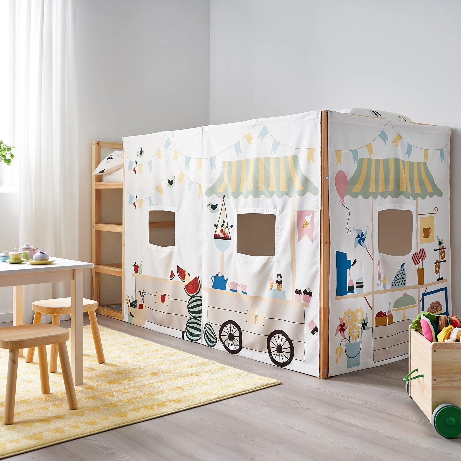 Ikea kura gordijnen, Enlèvement ou Envoi, Comme neuf