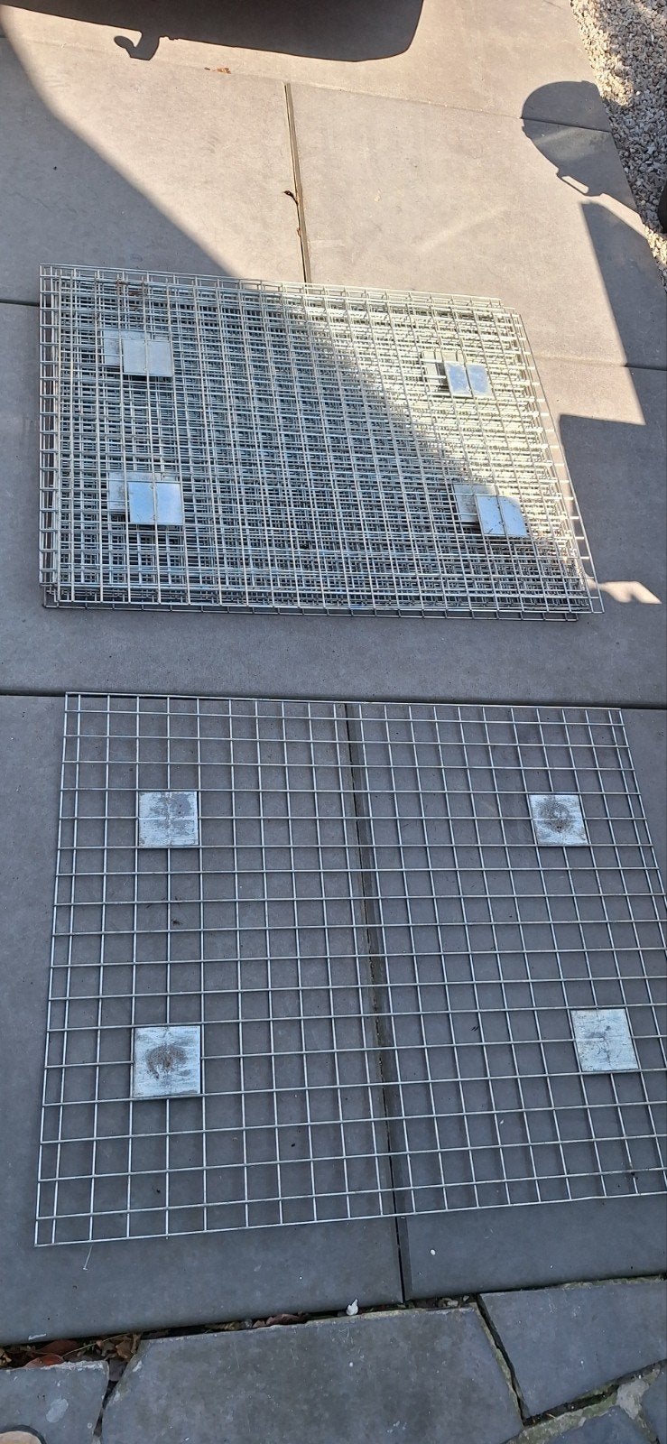 Grilles/filets métalliques galvanisés, Bricolage & Construction, Enlèvement, Comme neuf, Fer