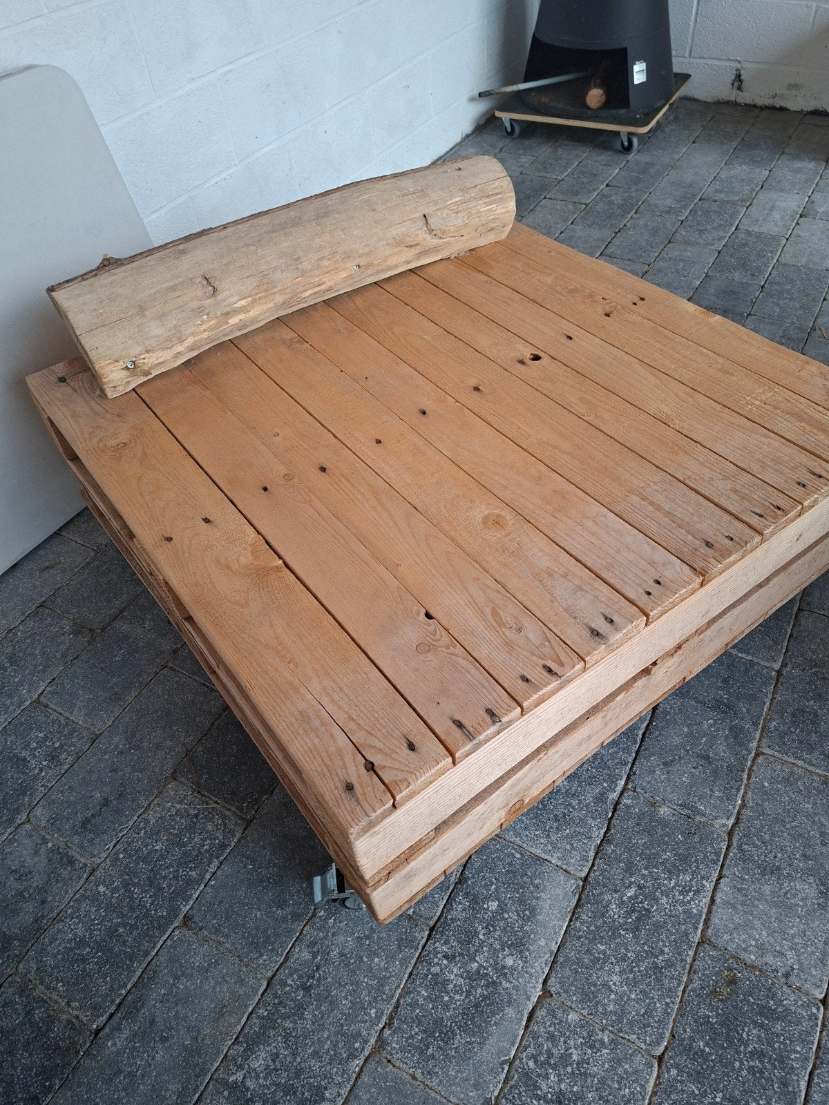 meuble en palette, Tuin en Terras, Terrasdelen en Vlonders, Gebruikt, Hout