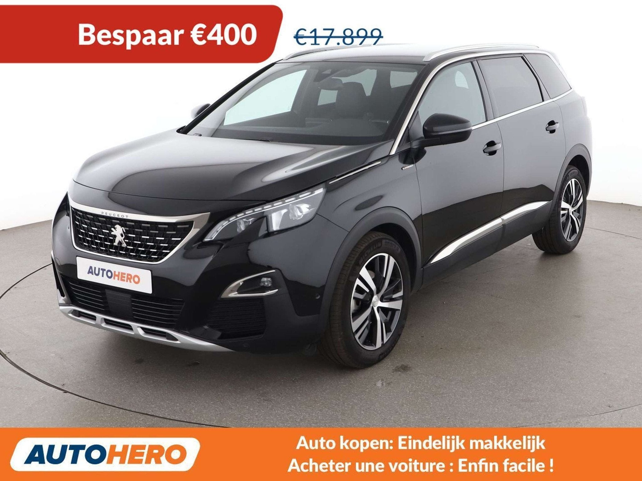 Peugeot 5008 1.5 Blue-HDi Allure (automatique), Achat, 140 g/km, Euro 6, https://public.car-pass.be/vhr/9b92a438-d008-4a16-b106-9f84e26c0c36