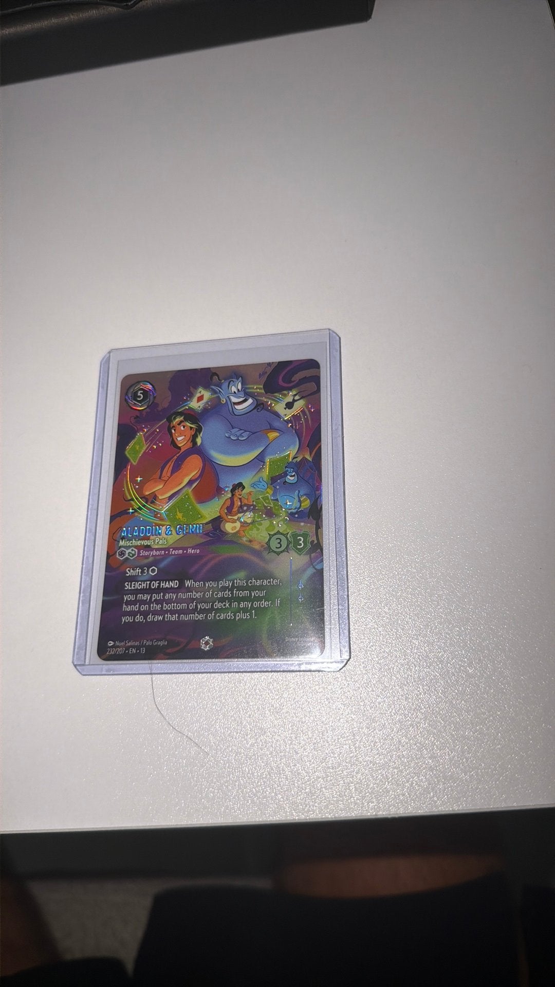 Lorcana card hits, Enlèvement, Comme neuf
