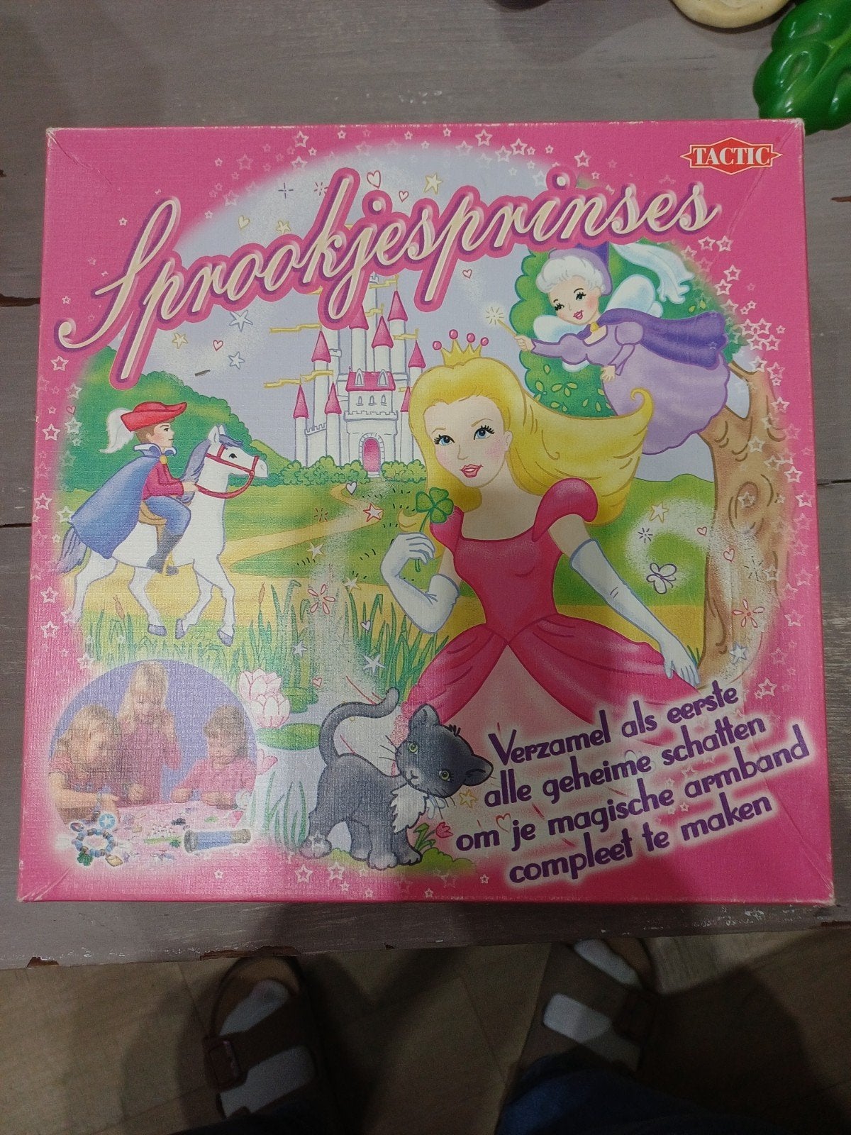 Sprookjesprinses bordspel, Trois ou quatre joueurs, Enlèvement, Comme neuf, Tactic