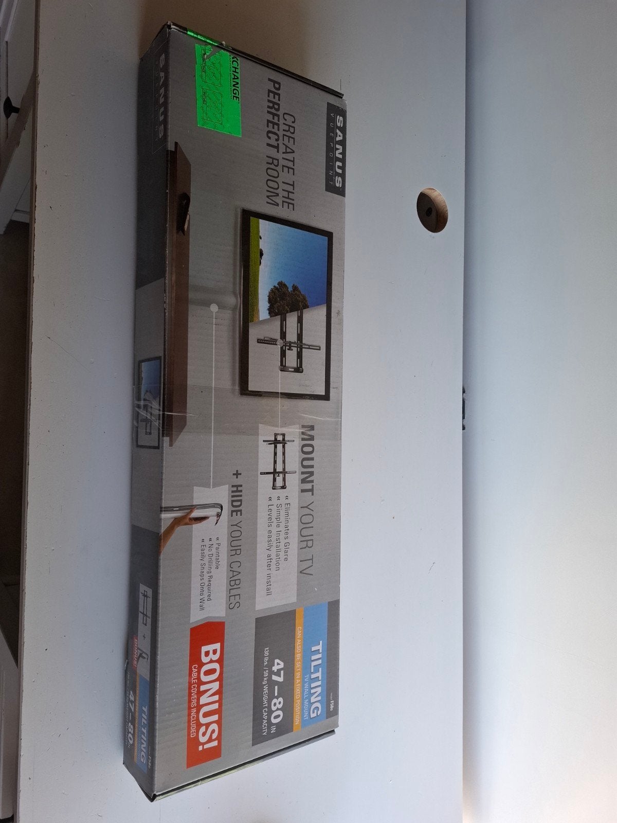 Support mural TV Sanus Vuepoint F47c (47" à 80")