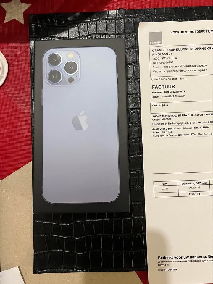 iphone 13 pro max, Telecommunicatie, Mobiele telefoons | Apple iPhone, 97 %, IPhone 13, Zo goed als nieuw, Ophalen