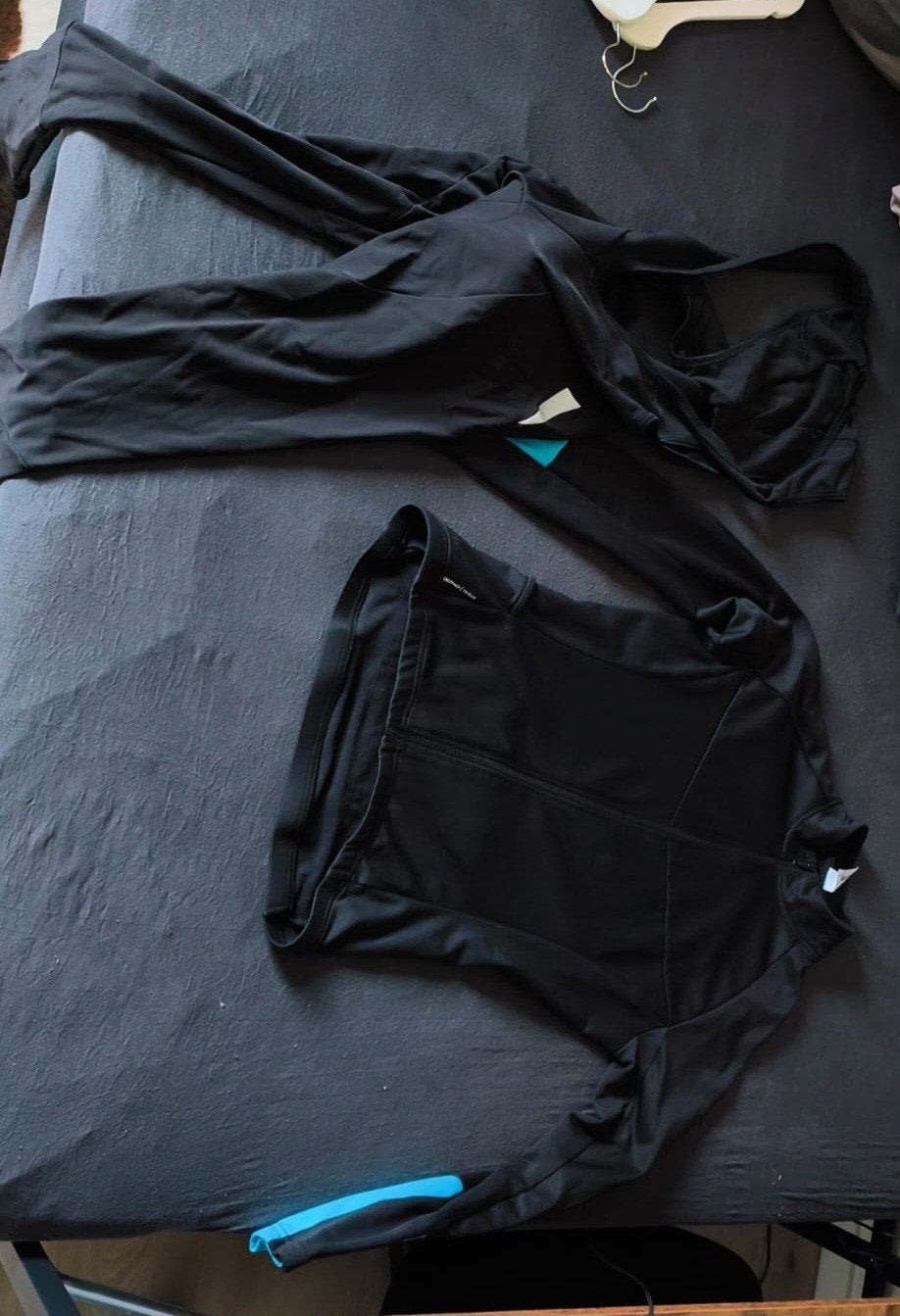 3 kleding setjes voor koersfiets maat s, Ophalen, Zo goed als nieuw, Maat 46 (S) of kleiner, Hardlopen of Fietsen