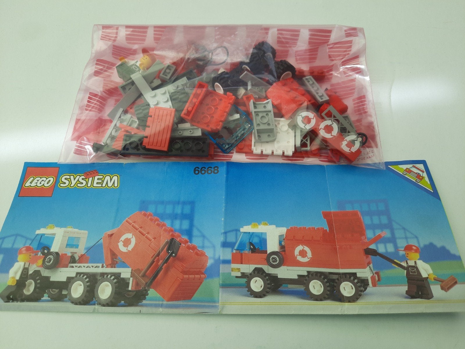Lego  container, Ophalen, Gebruikt, Overige thema's, Lego