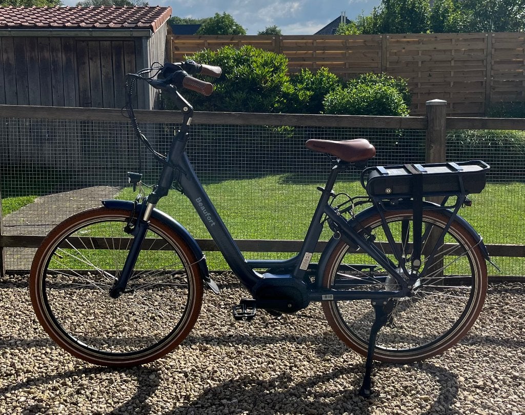 Elektrische fiets Beaufort, Fietsen en Brommers, Elektrische fietsen, Zo goed als nieuw, 47 tot 51 cm, 50 km per accu of meer