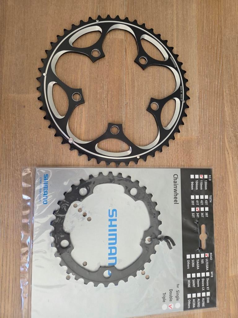 Plateaux Shimano Ultegra, Vélos & Vélomoteurs, Enlèvement ou Envoi