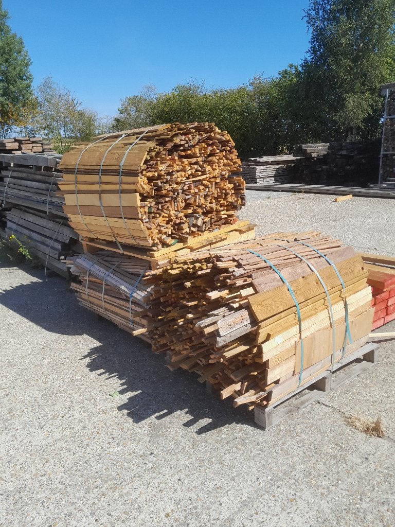 bundel latjes, Tuin en Terras, Brandhout, Ophalen, Overige houtsoorten, Blokken