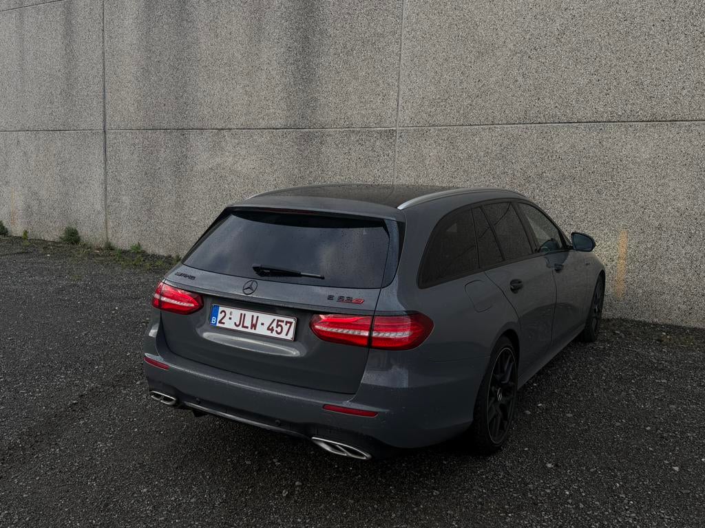 Mercedes e220 E63S LOOK, Autos, Argent ou Gris, 6 portes, Euro 6, Noir