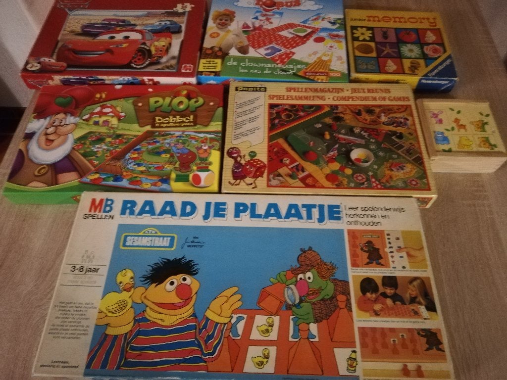 Spelletjes/ puzzels 3 - 8 jaar -, Kinderen en Baby's, Ophalen, Gebruikt