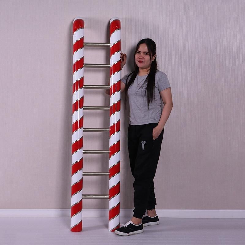 Statue Candy Cane Ladder 6 pieds Hauteur 180 cm