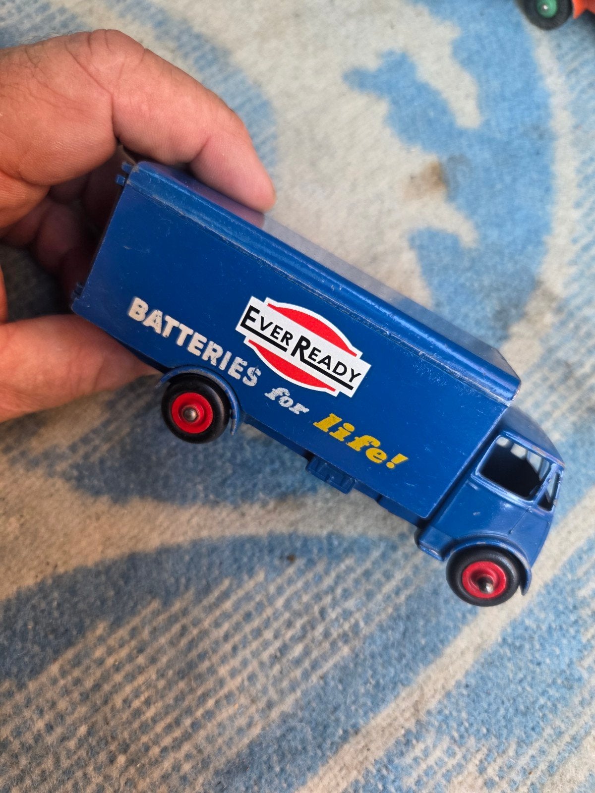 DINKY TOYS GUY VAN # 918 GUY VAN EVER READY VERY GOOD ORIGIN, Ophalen of Verzenden, Dinky Toys