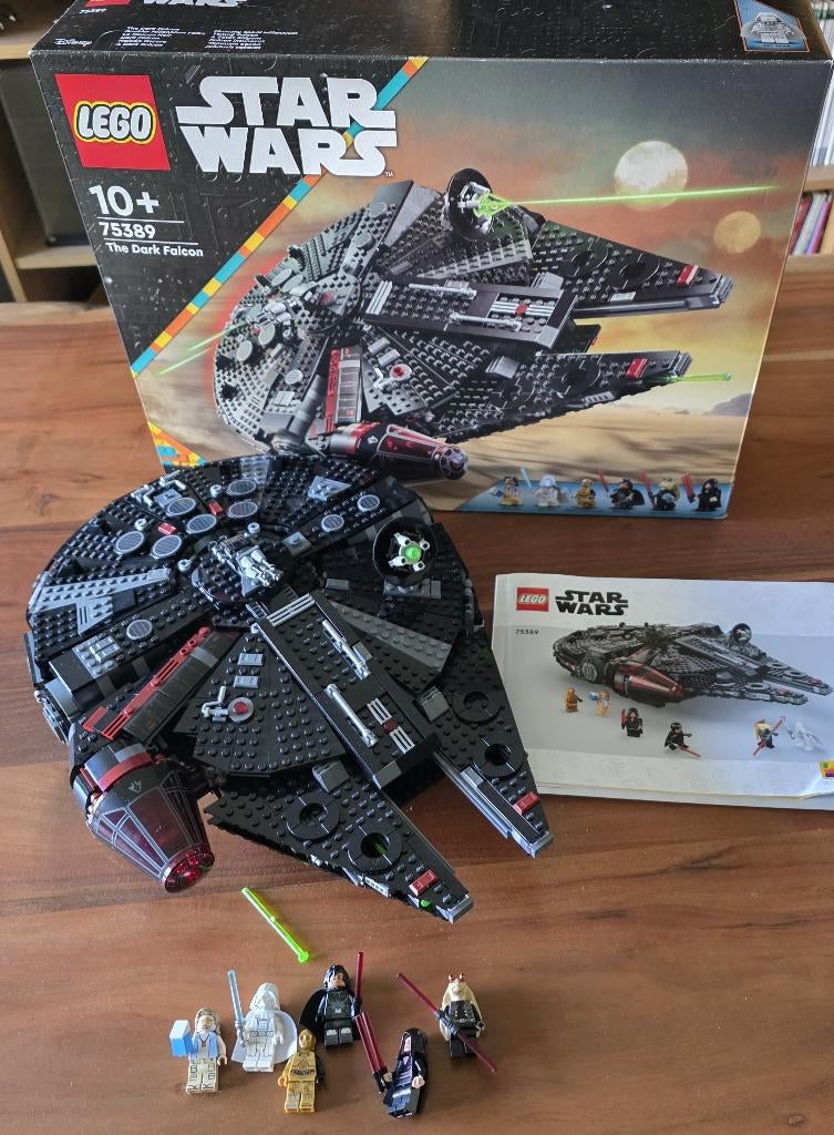 Lego 75389 The Dark Falcon, Instructions incluses, Star Wars, Lego, Ensemble complet